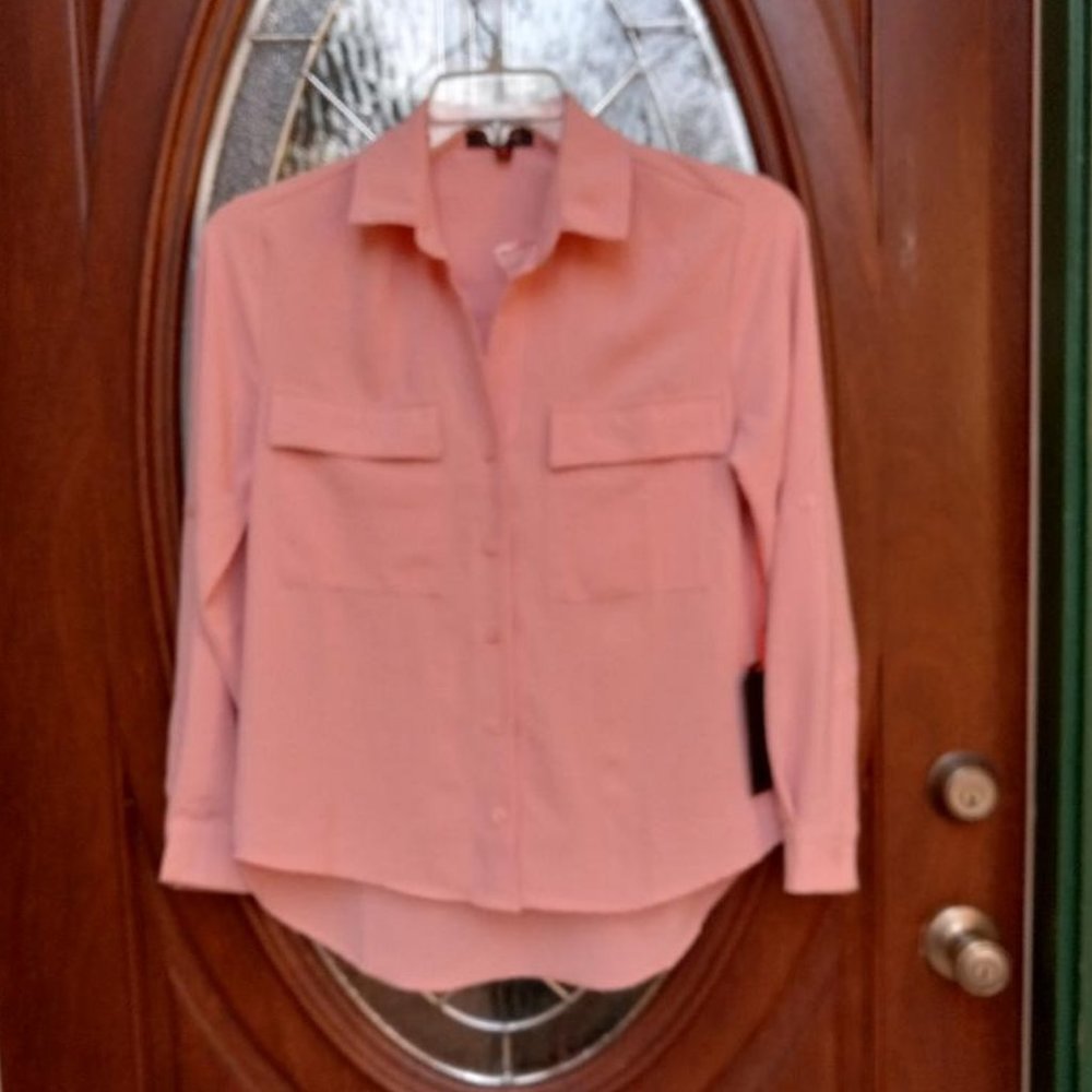 Black Label Coral Blouse Size S